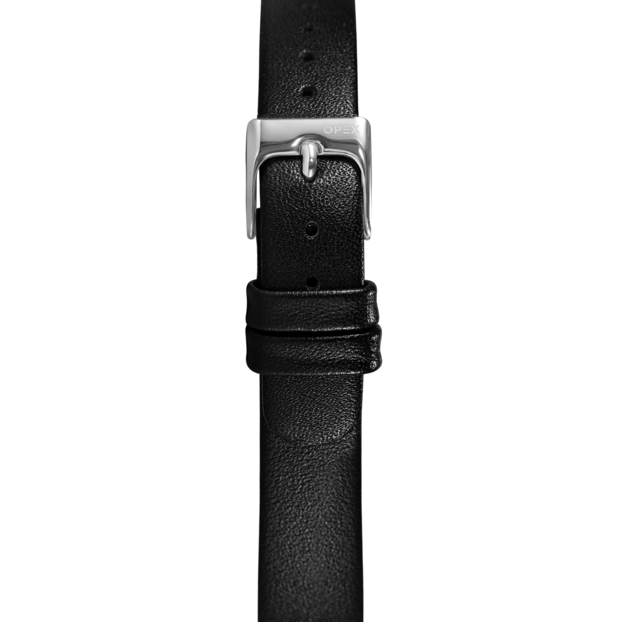 Bracelet noir en cuir - OPS024