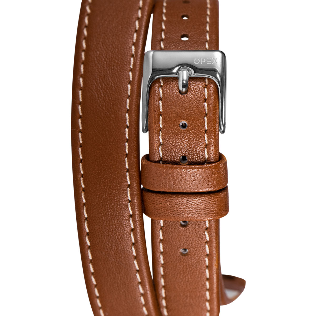 Double bracelet marron